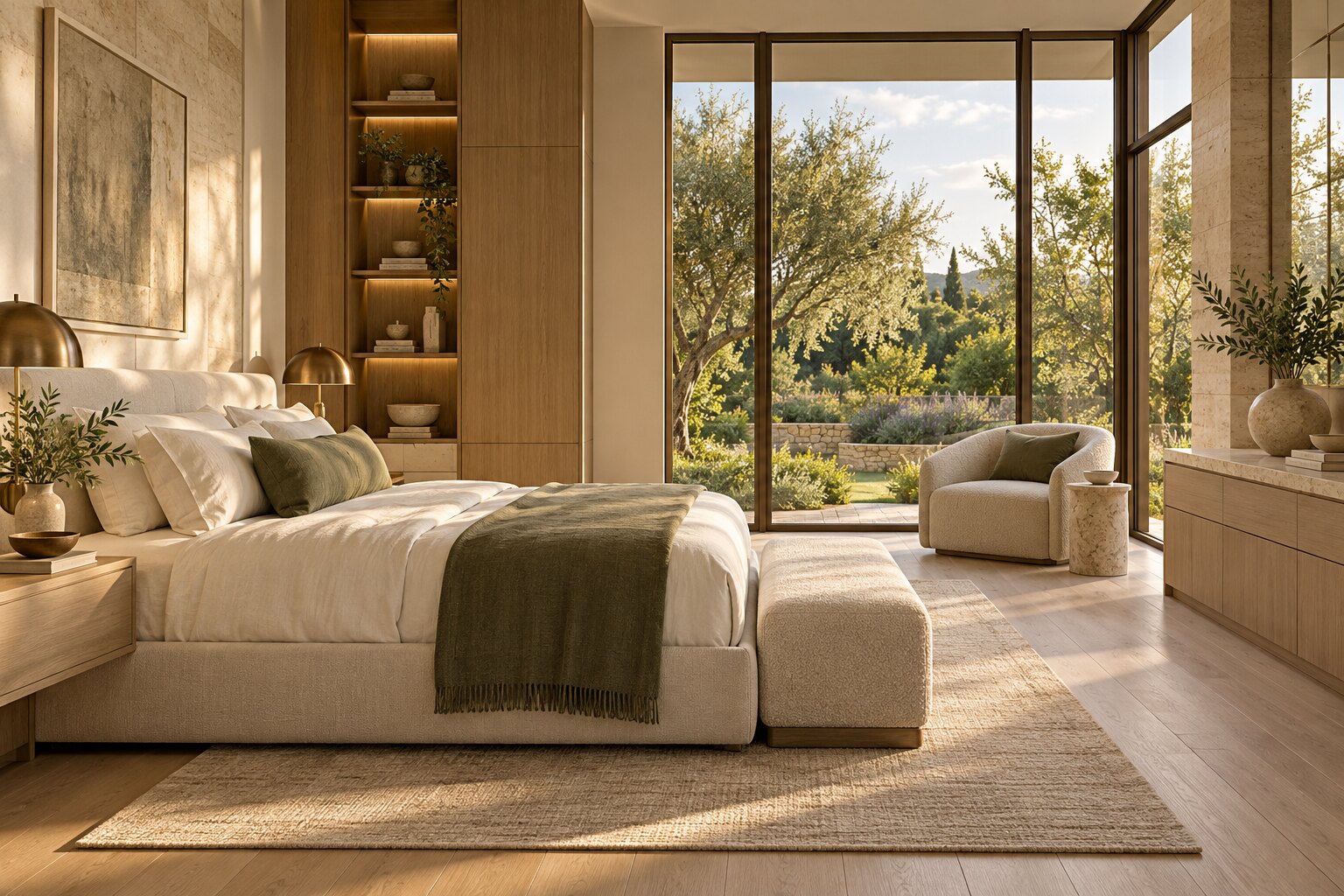 Bedroom Concept - conceptual architectural visualization