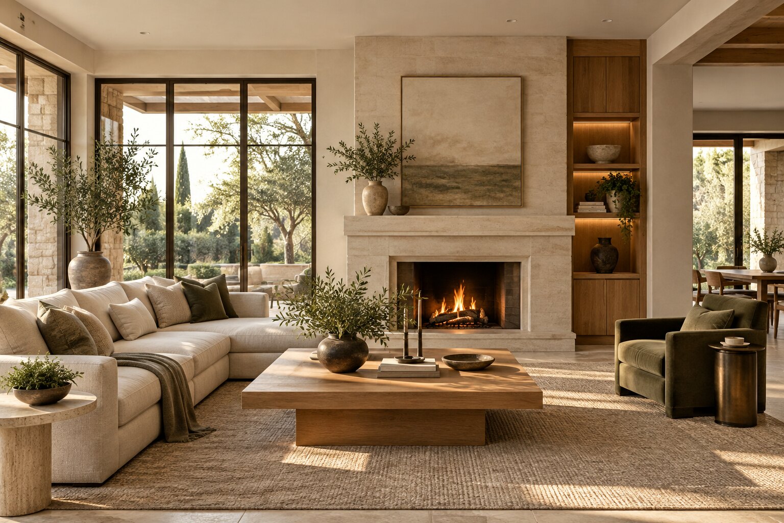 Living Space Study - conceptual architectural visualization