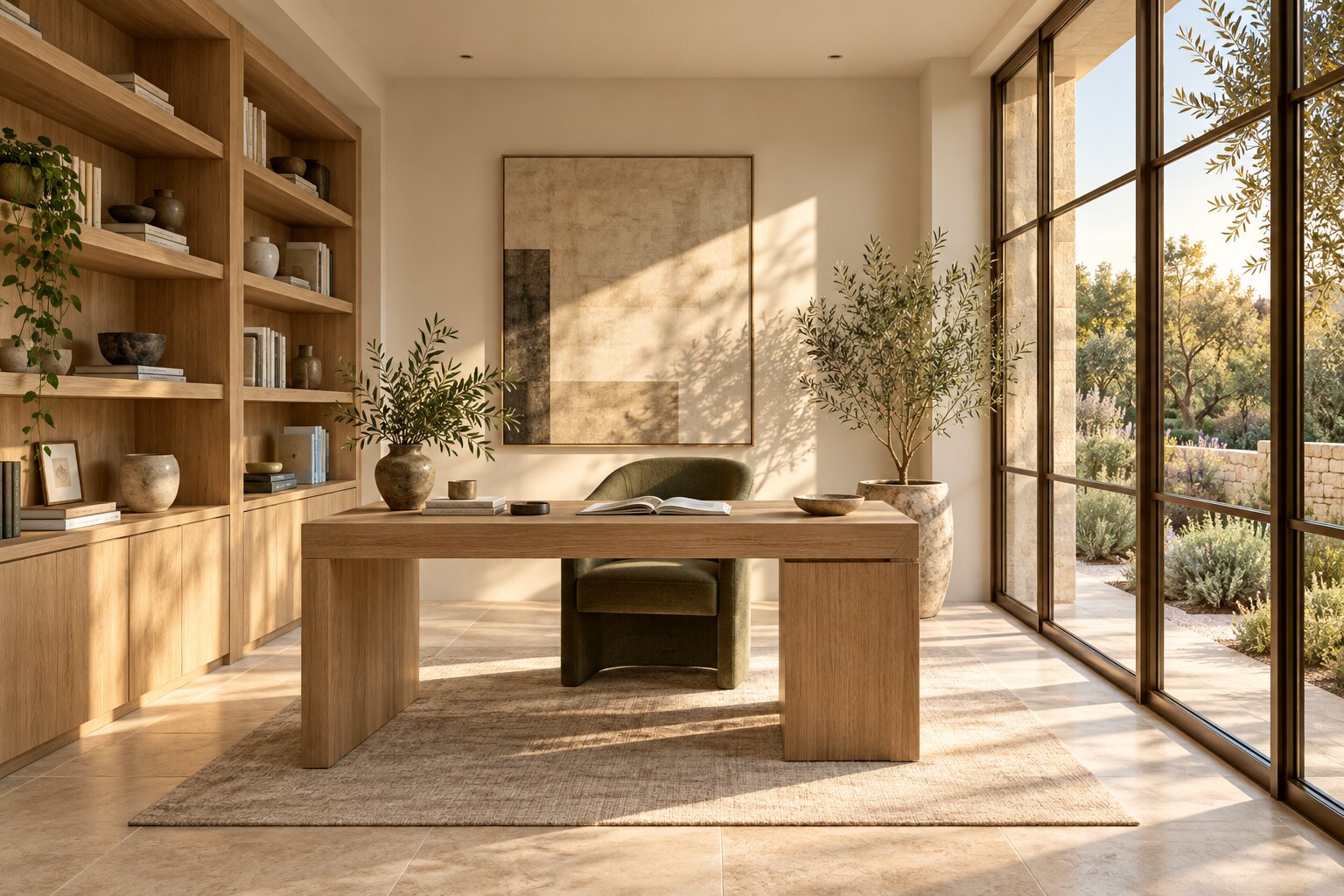 Home Office Study - conceptual architectural visualization